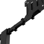 Soporte de Escritorio para Dos Monitores de 13″ a 32″ con Puertos USB-C, USB-A y Salida CA - Negro - Imagen 4