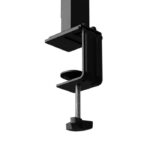 Soporte de Escritorio para Dos Monitores de 13″ a 32″ con Puertos USB-C, USB-A y Salida CA - Negro - Imagen 3