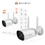 Nexxt Cámara de Seguridad Inteligente 5MP 2K+ para Exteriores Wi-Fi - NHC-OF10