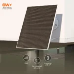 Panel solar de 6W para cámaras inteligentes para exteriores alimentadas por batería NHC-SP61W - Imagen 5