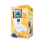 Dispensador Inteligente de Alimento para Mascotas Wi-Fi de 4L, Control por App, Edición Stitch – Blanco