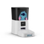 Dispensador Inteligente de Alimento para Mascotas Wi-Fi de 4L, Control por App, Edición Stitch – Blanco - Imagen 3