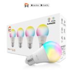 Nexxt Kit de 4 Bombillas Inteligentes LED RGB Wi-Fi 9W - E26/27