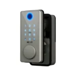 Nexxt Cerradura Inteligente Wi-Fi, 5 Métodos de Acceso, Autolock, Control desde App – Gris – MM107NXT58