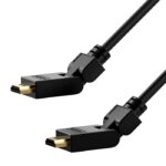 Xtech Cable HDMI 1.4 Macho a Macho 1.8m 4K 30Hz con Conectores Giratorios 180° Ethernet 10.2Gbps Compatible TV, Monitor, Consolas y Proyectores - Negro - Imagen 5