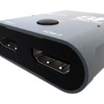 Xtech Switch HDMI de 2 Puertos, 8K UHD Bidireccional flexible - Plateado- XHA-440 - Imagen 4