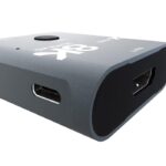 Xtech Switch HDMI de 2 Puertos, 8K UHD Bidireccional flexible - Plateado- XHA-440 - Imagen 3