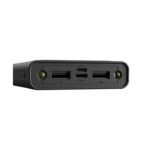 Xtech XPB-100 Solar Powebank Universal 10000 mAh USB-C y bidireccional, Micro-USB, Lightning, USB-A - Negro - Imagen 3