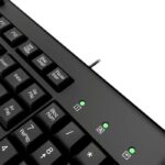 Xtech Teclado con Cable USB de 105 Teclas, Alámbrico en Español - Negro - Imagen 3