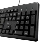 Xtech Combo Teclado y Mouse Alámbrico en Español XTK-302S | USB, Mouse Óptico 1000 DPI - Negro - Imagen 6