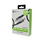 Klip Xtreme PowerGo 750 USB-C 2.0 240W PD 3.1 - 3mts Negro-KAC-750-10FT