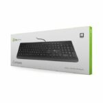 Teclado Ultradelgado Multimedia KLIP-Xtreme KKM-252S Compass USB Color Negro.