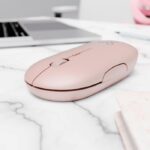 Klip Xtreme SlimSurfer Mouse Inalámbrico USB 1600 DPI - Rosa-KMW-415PK - Imagen 2