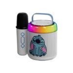 Xtech Disney Stitch Mini Karaoke, Bocina Inalámbrica de 5 W Bluetooth con Micrófono - Blanco con Azul-XTS-D623ST - Imagen 6