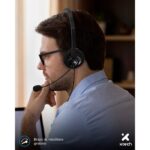 Xtech Audífonos USB-C para Conferencias con Micrófono con Cancelación de Ruido, Controles en Línea y Compatibles con Windows, macOS y ChromeOS - Negro-XTH-245 - Imagen 3
