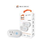 Nexxt Home Nexxt Pack de 2 Enchufes Inteligentes WIFI - Blanco-NHP-S611M 2PK