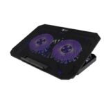 Xtech Base para Laptop 15.6" con 2 Ventiladores, LED, x2 USB - Negro- XTA-156 - Imagen 6