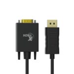Xtech Adaptador de Video DisplayPort a VGA 1.7m Negro-XTC-377 - Imagen 4