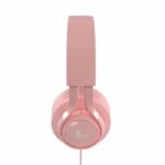 Xtech Cutie Audífonos Alámbricos Para Niños 3.5mm con Micrófono Rosa-XTH-355 - Imagen 3