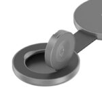 Klip Xtreme PowerDesk Flex Cargador Inalámbrico 3 en 1 Plegable de 15W, Compatible con Smartphone, Apple Watch y Audífonos, USB-C - Plateado-KDC-250 - Imagen 4