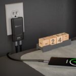 Klip Xtreme PowerWall 65 Slim Cargador de Pared GaN 65W con 2 Puertos USB-C PD 3.0 y Clavija Plegable - Negro-KMC-490 - Imagen 2
