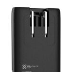 Klip Xtreme PowerWall 65 Slim Cargador de Pared GaN 65W con 2 Puertos USB-C PD 3.0 y Clavija Plegable - Negro-KMC-490 - Imagen 6
