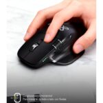 Klip Xtreme Mouse Inalámbrico ThumbGlide Ergonómico Bluetooth y 2.4GHz con Batería Recargable USB-C, 6 Botones y hasta 4800 DPI-KMB-550 - Imagen 7