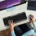 Klip Xtreme Combo Teclado y Mouse Magnifik Wireless Inalambrico en Español Negro y Gris-KBK-520 - Imagen 3