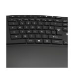 Klip Xtreme Teclado Ergonómico Inalámbrico 2.4Ghz en Español Negro-KBK-530S - Imagen 3