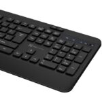 Klip Xtreme Teclado y Mouse Inalámbrico Bluetooth 5.0 + 2.4GHz, Multidispositivo (hasta 4 equipos), Español Latino, 105 Teclas y DPI Ajustable | Kit Silencioso con Receptor USB-KBK-750 - Imagen 6
