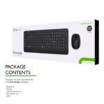 Klip Xtreme Teclado y Mouse Inalámbrico Bluetooth 5.0 + 2.4GHz, Multidispositivo (hasta 4 equipos), Español Latino, 105 Teclas y DPI Ajustable | Kit Silencioso con Receptor USB-KBK-750 - Imagen 2