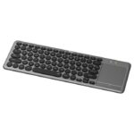 Klip Xtreme KeyGlider Teclado Inalámbrico USB y BT en Español Gris-KCK-550S