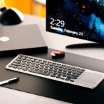 Klip Xtreme KeyGlider Teclado Inalámbrico USB y BT en Español Gris-KCK-550S - Imagen 2