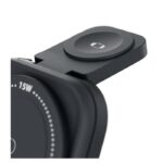 Klip Xtreme Base de Carga 3 en 1 15W, USB-C, Compatible con iPhone, Apple Watch-KDC-150 - Imagen 4