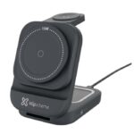 Klip Xtreme Base de Carga 3 en 1 15W, USB-C, Compatible con iPhone, Apple Watch-KDC-150 - Imagen 3