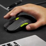 Klip Xtreme Mouse Inalámbrico Recargable 2.4GHz + Bluetooth, 2400 DPI, 6 Botones, USB-C y USB-A, Batería hasta 100H | Ratón Ergonómico Silencioso Multidispositivo - Negro-KMW-775 - Imagen 2