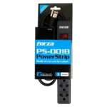 Forza Regleta Forza negra 6 tomas (PS-001B)-PS-001B - Imagen 3