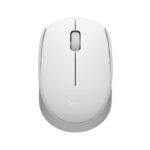 Logitech M170 Mouse Inalámbrico USB 1000 DPI Blanco