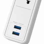 Forza Protector de sobretensiones 1200J/1540W, 5 salidas Universales 120V/240V Blanco-FSP-512USBW - Imagen 3