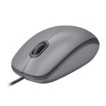 Logitech M110 Silent Mouse Alámbrico USB 1000 DPI Gris - Imagen 3